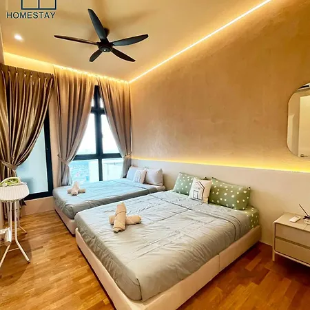 Paradigm Mall Residence Jb City By Ucome Homestay Johor Bahru Exterior photo