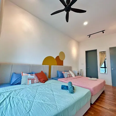 Paradigm Mall Residence Jb City By Ucome Homestay Johor Bahru Exterior photo