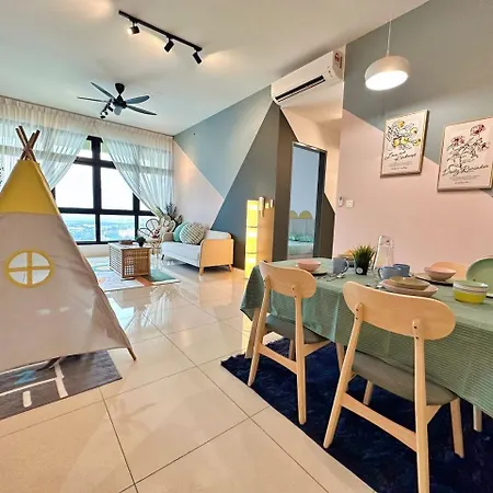 Paradigm Mall Residence Jb City By Ucome Homestay Johor Bahru Exterior photo
