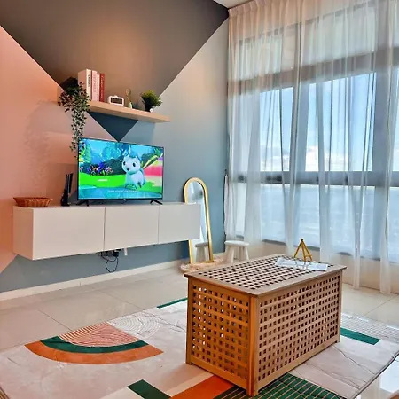 Paradigm Mall Residence Jb City By Ucome Homestay Johor Bahru Exterior photo