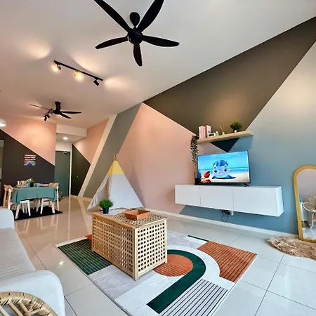 Paradigm Mall Residence Jb City By Ucome Homestay Johor Bahru Exterior photo