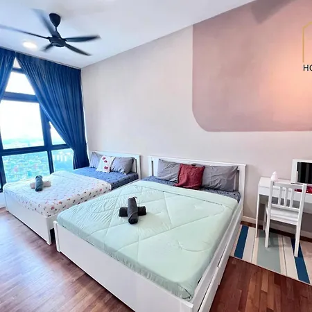 Paradigm Mall Residence Jb City By Ucome Homestay Johor Bahru Exterior photo