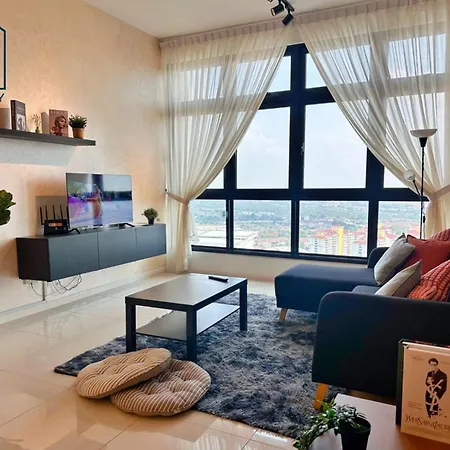 Paradigm Mall Residence Jb City By Ucome Homestay Johor Bahru Exterior photo