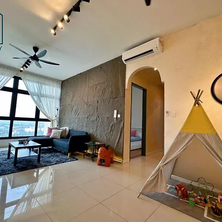 Paradigm Mall Residence Jb City By Ucome Homestay Johor Bahru Exterior photo