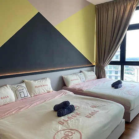 Paradigm Mall Residence Jb City By Ucome Homestay Johor Bahru Exterior photo