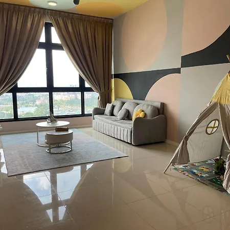 Paradigm Mall Residence Jb City By Ucome Homestay Johor Bahru Exterior photo